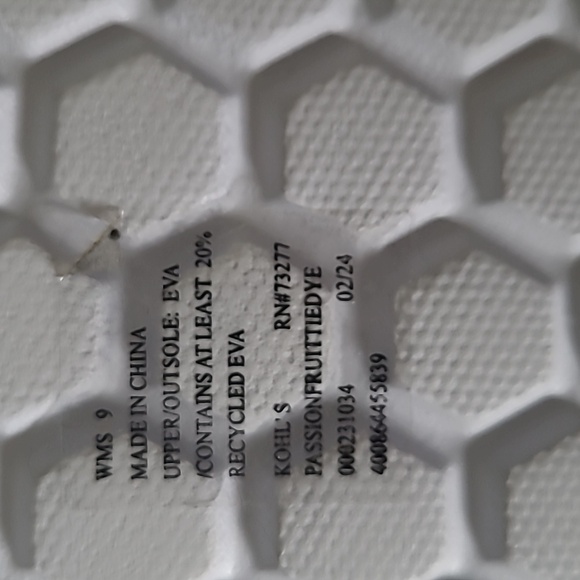 SO Tiedyed Womens Sandals. - Picture 4 of 7